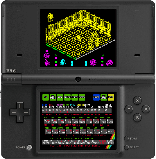 Zxds Sinclair Zx Spectrum Emulator For Nintendo Ds